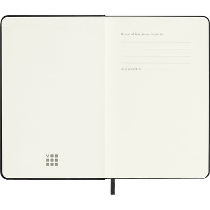 Moleskine Diary 12 Month - Weekly + Notes - Hard Cover - Pocket Black 2027