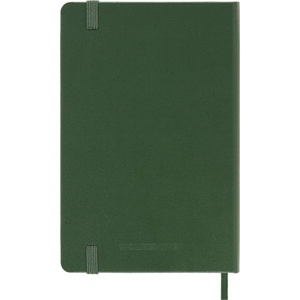 Moleskine Diary 12 Month - Weekly + Notes - Hard Cover - Pocket Myrtle Green 2027