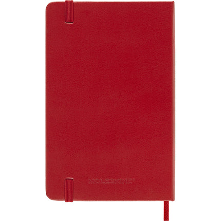 Moleskine Diary 12 Month - Weekly + Notes - Hard Cover - Pocket Scarlet Red 2027