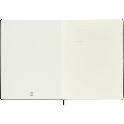 Moleskine Diary 12 Month - Weekly + Notes - Hard Cover - XL Black 2027