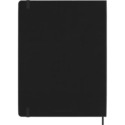 Moleskine Diary 12 Month - Weekly + Notes - Hard Cover - XL Black 2027