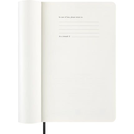 Moleskine Diary 12 Month - Weekly + Notes - Soft Cover - Large Black 2027
