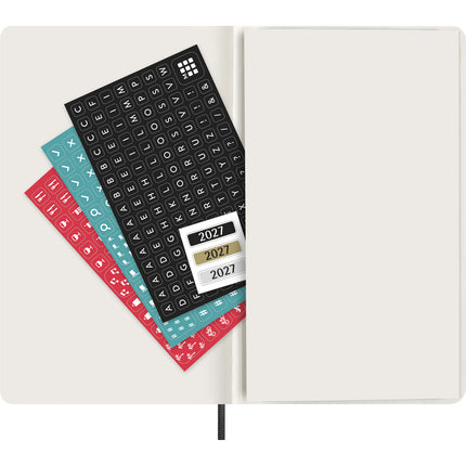 Moleskine Diary 12 Month - Weekly + Notes - Soft Cover - Large Scarlet Red 2027