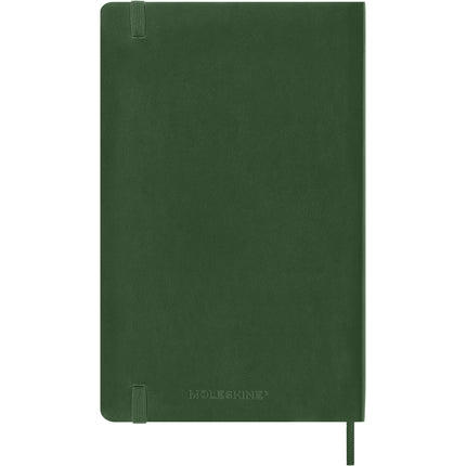 Moleskine Diary 12 Month - Weekly + Notes - Soft Cover - Large Myrtle Green 2027