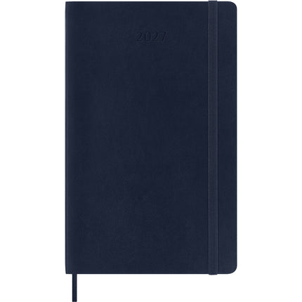 Moleskine Diary 12 Month - Weekly + Notes - Soft Cover - Large Sapphire Blue 2027