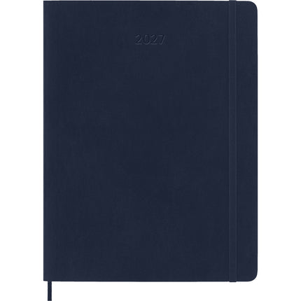 Moleskine Diary 12 Month - Weekly + Notes - Soft Cover - XL Sapphire Blue 2027