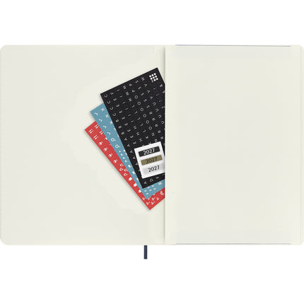 Moleskine Diary 12 Month - Weekly + Notes - Soft Cover - XL Sapphire Blue 2027