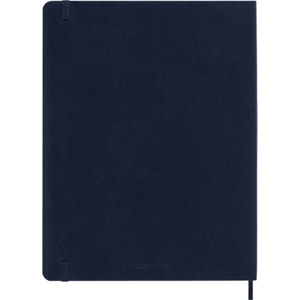 Moleskine Diary 12 Month - Weekly + Notes - Soft Cover - XL Sapphire Blue 2027