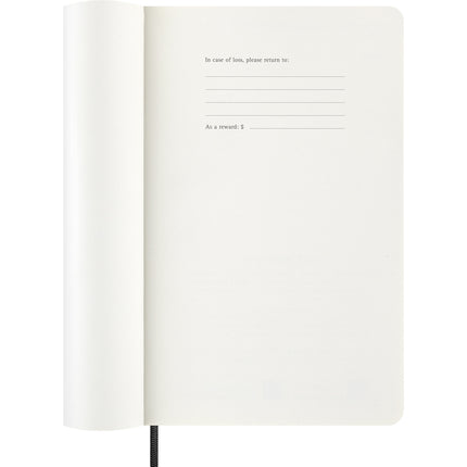 Moleskine Diary 12 Month - Weekly Horizontal - Soft Cover - Large Black 2027