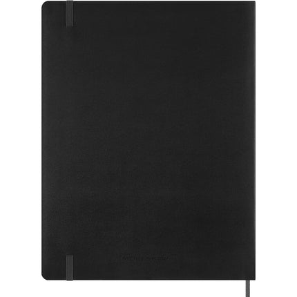 Moleskine Essential Planner 15 Month - Soft Cover - Weekly Vertical - XXL Black 2027