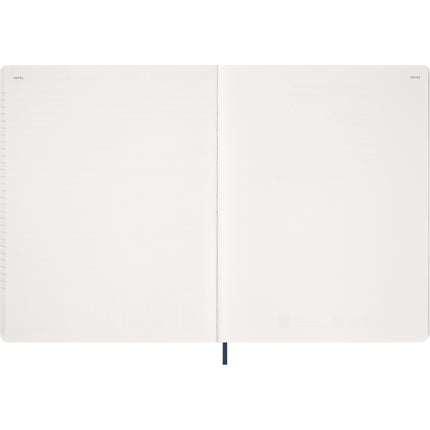 Moleskine Essential Planner 15 Month - Soft Cover - Weekly Vertical - XXL Sapphire Blue 2027