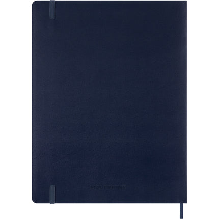Moleskine Essential Planner 15 Month - Soft Cover - Weekly Vertical - XXL Sapphire Blue 2027