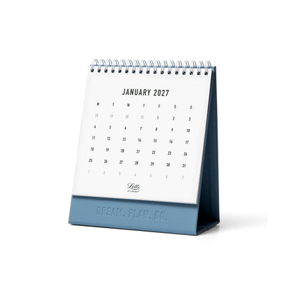 Letts of London - Desk Calendar - Conscious - 150x180mm - Ocean 2027