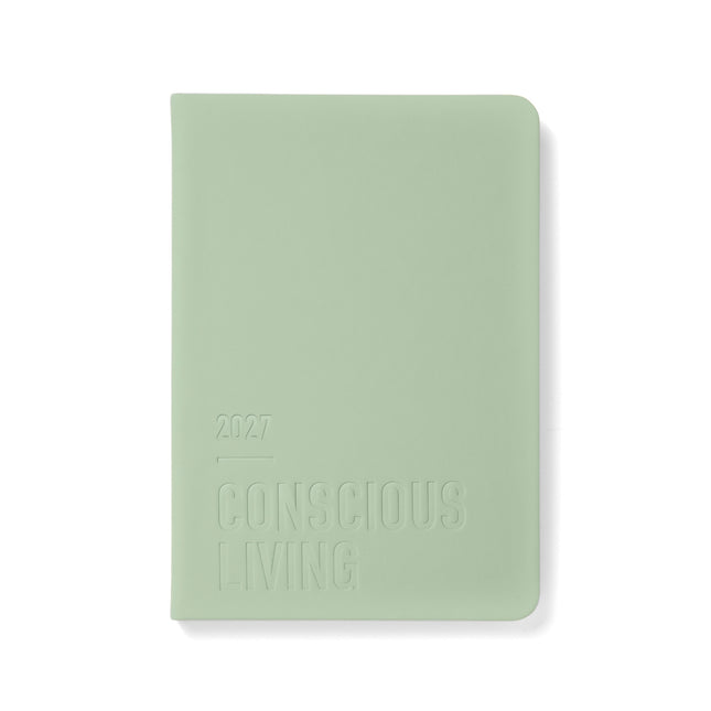 Letts of London - Diary - A5 - Conscious - Week to View - Sage 2027
