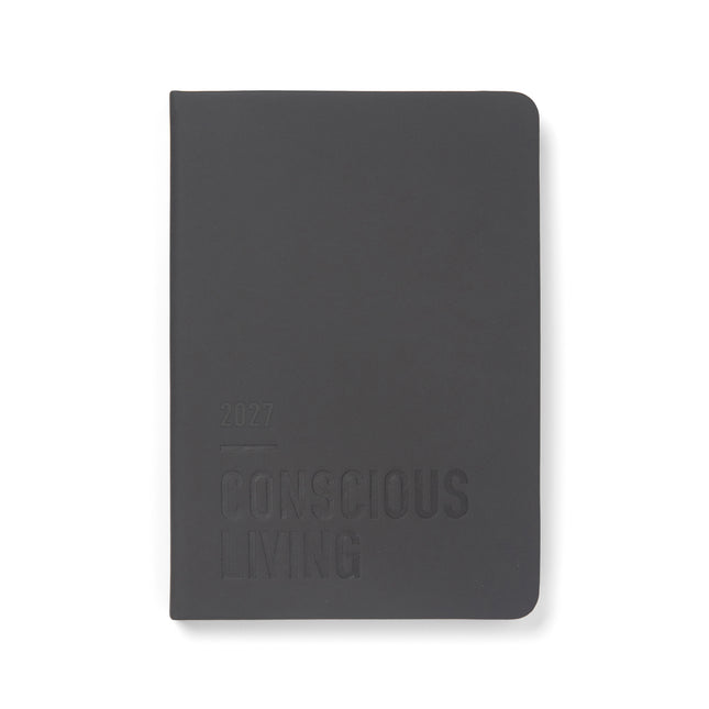 Letts of London - Diary - A5 - Conscious Evergreen - Week to View - Slate 2027