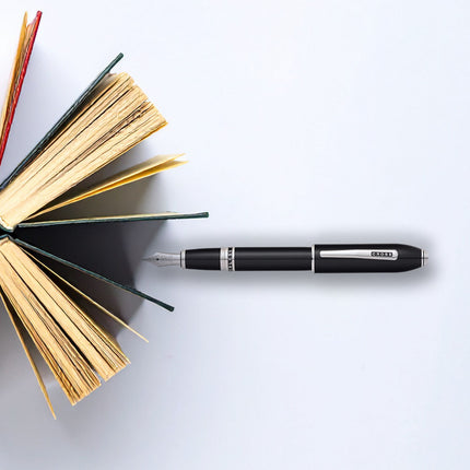 Cross Peerless 125 - Obsidian Black - Fountain Pen - Medium