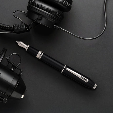 Cross Peerless 125 - Obsidian Black - Fountain Pen - Medium