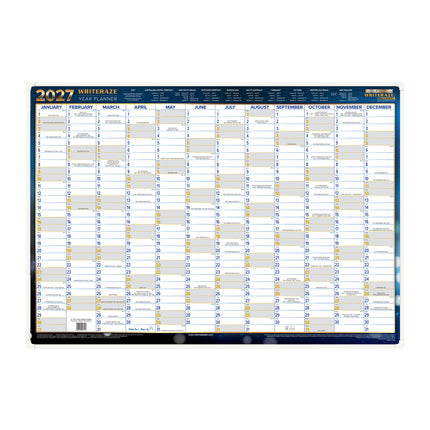 Writeraze Wallplanner Executive - 700x1000mm - Framed - 2027