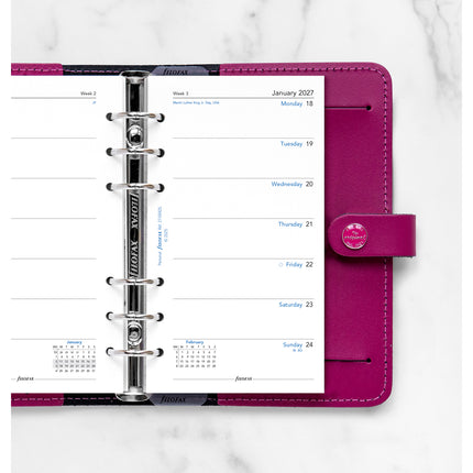 Filofax Refill - Classic - Week Per Page - Personal - 2027