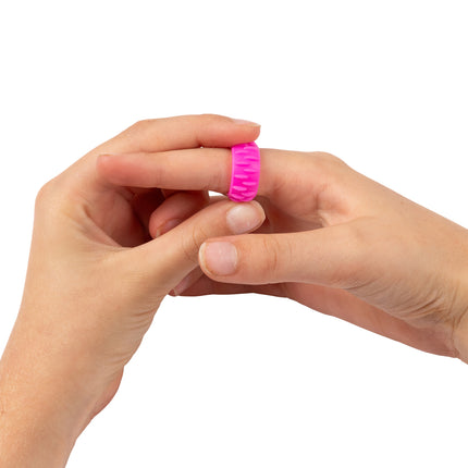 Sensory Sprouts Textured Fidget Rings - Set of 12