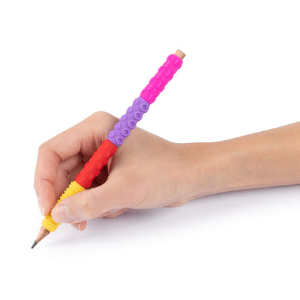 Sensory Sprouts Textured Pencil Grips - Set of 28