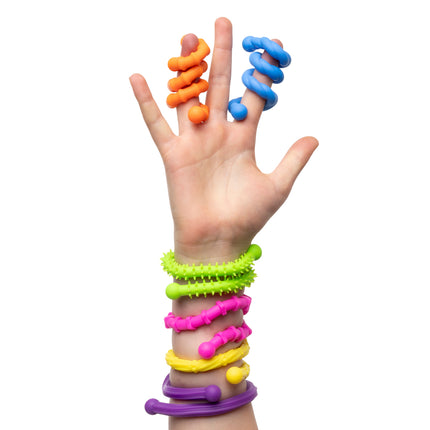 Sensory Sprouts Textured Twistable Strings - Set of 6