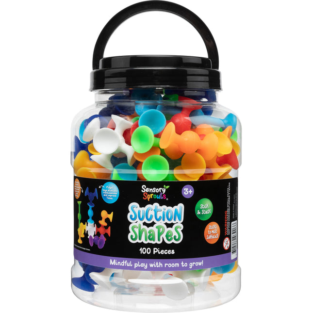 Sensory Sprouts Suction Pieces - Jar of 100