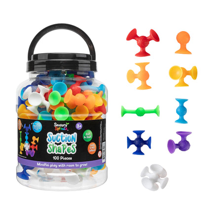Sensory Sprouts Suction Pieces - Jar of 100