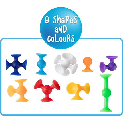 Sensory Sprouts Suction Pieces - Jar of 100