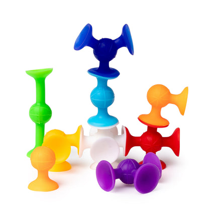 Sensory Sprouts Suction Shapes - Set of 20