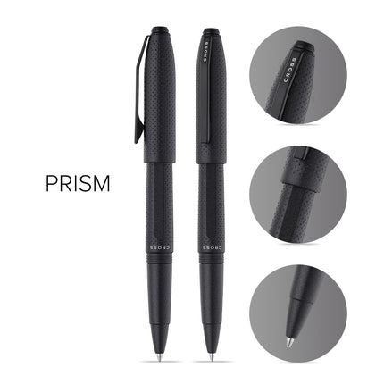 Cross Prism - Obsidian Black w/Matt Black Trim - Rollerball Pen