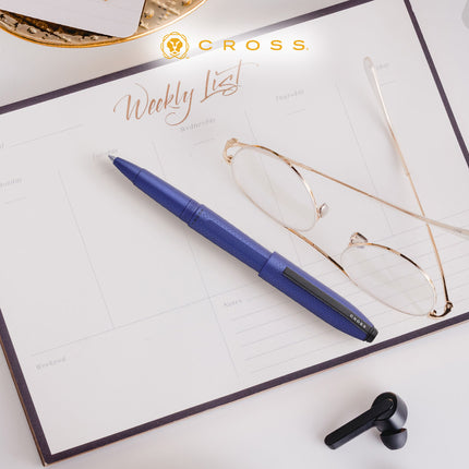 Cross Prism - Sea Blue w/Matt Black Trim - Ballpoint Pen