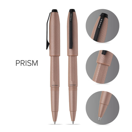 Cross Prism - Mocha w/Matt Black Trim - Rollerball Pen