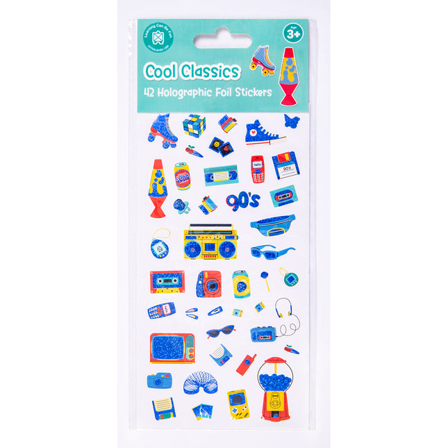 LCBF Holographic Sticker Set Cool Classics