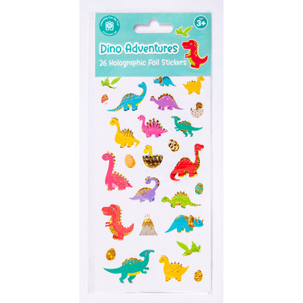 LCBF Holographic Sticker Set Dino Adventures