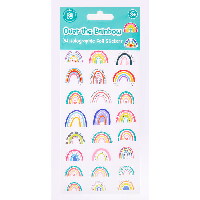LCBF Holographic Sticker Set Over the Rainbow