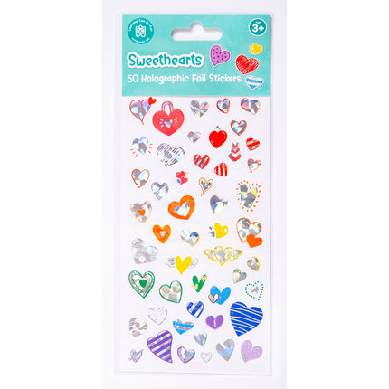 LCBF Holographic Sticker Set Sweethearts