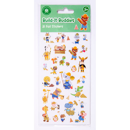 LCBF Foil Sticker Set Build-It Buddies