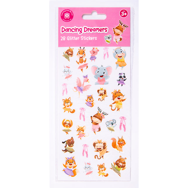 LCBF Glitter Sticker Set Dancing Dreamers