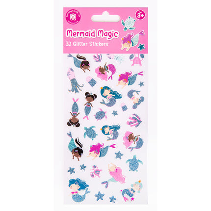 LCBF Glitter Sticker Set Mermaid Magic