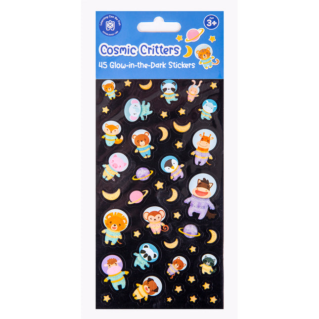 LCBF Glow Sticker Set Cosmic Critters