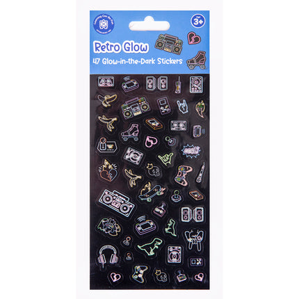 LCBF Glow Sticker Set Retro Glow