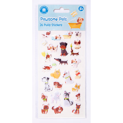 LCBF Puffy Sticker Set Pawsome Pals