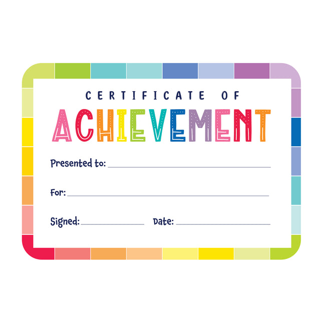 LCBF Giggle & Grow - Achievement Certificates - Pack of 30