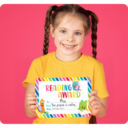 LCBF Giggle & Grow - Reading Award Certificates - Pack of 30