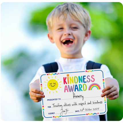 LCBF Giggle & Grow - Kindness Award Certificates - Pack of 30