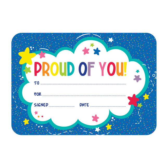 LCBF Giggle & Grow - Proud of You Certificates - Pack of 30
