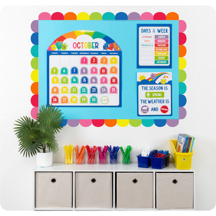 LCBF Giggle & Grow - Calendar Bulletin Board Set
