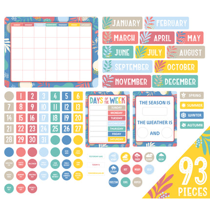 LCBF Growing Minds - Calendar Bulletin Board Set