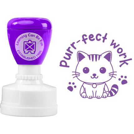 LCBF Purr-fect Work Merit Stamp